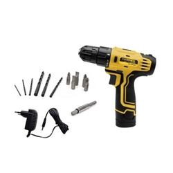 Furadeira Parafusadeira 3/8" à bateria 12 volts com acessórios - GYPLI12 - Hammer é boa?