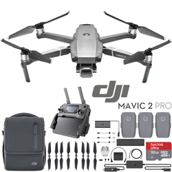 Drone Dji Mavic 2 Pro Combo fly Mavic2 Pro 32GB kit combo 3 baterias Anatel Menor preço em Drone Dji Mavic 2 Pro Combo fly Mavic2 Pro 32GB kit combo 3 baterias Anatel