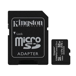 Cartao de Memoria 32GB Micro SDHC Kingston Classe 10 100R/85W UHS-I Canvas Select Plus com Adaptado é boa?