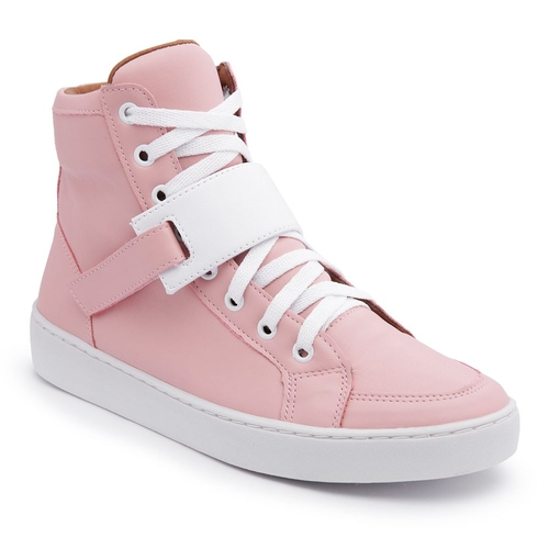 tenis casual feminino rosa claro