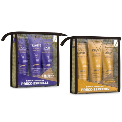 Qual o preço do(a)Kit Manutenção Trivitt Itallian Hairtech E Trivitt Matizante Kit Manutenção Trivitt Itallian Hairtech E Trivitt Matizante