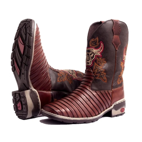 bota cano longo country masculina