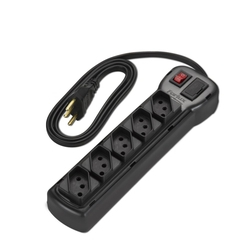 Régua Filtro de Linha com 5 Tomadas Bivolt Chave e Proteção Com cabo de 1,2M Menor preço em Régua Filtro de Linha com 5 Tomadas Bivolt Chave e Proteção Com cabo de 1,2M