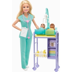 Barbie Conjunto Profissões Pediatra DHB63 / GKH23 - Mattel Menor preço em Barbie Conjunto Profissões Pediatra DHB63 / GKH23 - Mattel