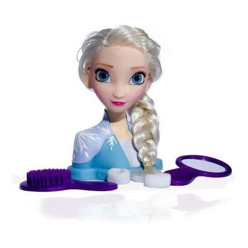 Boneca Cabeça Busto Frozen 2 Disney Elsa + Maquiagem em Promoção na  Americanas