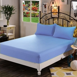 Kit Jogo de Cama Lençol 3 Peças Percal 180 Fios Queen Size 100% Algodão Com Elástico Azul - Queen - Azul Menor preço em Kit Jogo de Cama Lençol 3 Peças Percal 180 Fios Queen Size 100% Algodão Com Elástico Azul - Queen - Azul