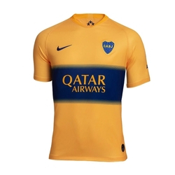 Menor preço em Camisa 2 Club Atlético Boca Juniors Away 2019 - Adulto Torcedor - Amarela Masculino