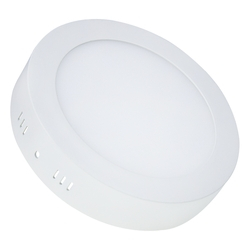 Kit 10 Painel Plafon Luminária Led 12w Redondo Sobrepor - Branco Frio - Teto - Gesso - Decoração Menor preço em Kit 10 Painel Plafon Luminária Led 12w Redondo Sobrepor - Branco Frio - Teto - Gesso - Decoração