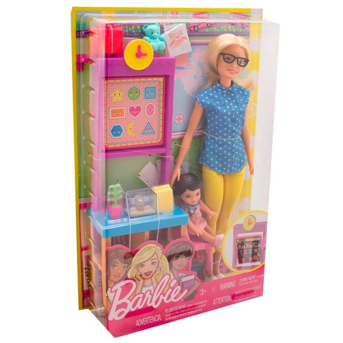 Boneca Barbie Quero Ser Professora De Artes Da Mattel Dhb63 na Americanas  Empresas