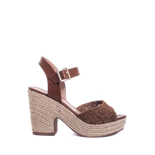 sandalia plataforma espadrille