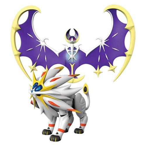 Bonecos Pokémon Legendary Figure 12 - Solgaleo + Lunala