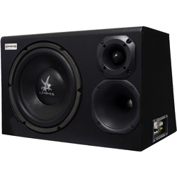 Menor preço em Caixa Som Automotivo Amplificada Trio 12 300W Rms Corzus CXT300 com Módulo Completa