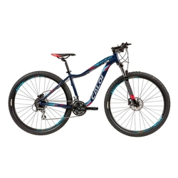 Bicicleta MTB Caloi Atacama feminina Aro 29 - Susp Diant - 15" - 24 Vel - Azul Menor preço em Bicicleta MTB Caloi Atacama feminina Aro 29 - Susp Diant - 15" - 24 Vel - Azul