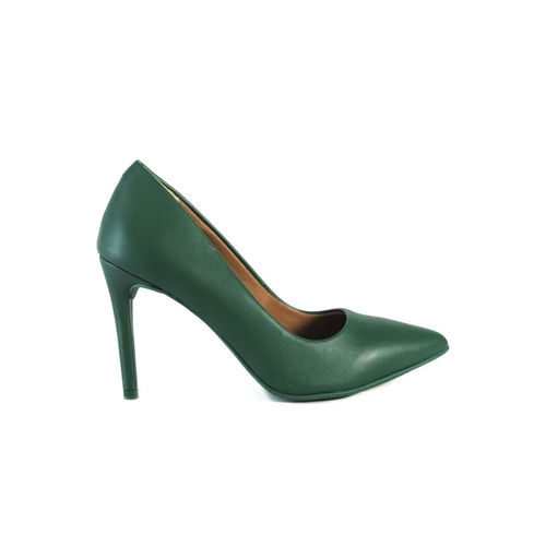 scarpin verde neon