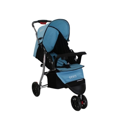 Carrinho de bebe 3 rodas azul Clearance