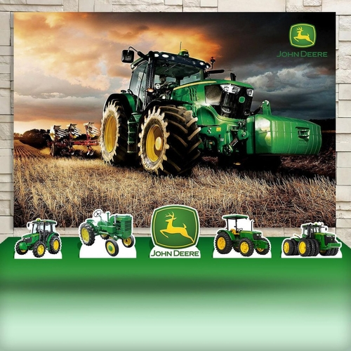 Decoracao Trator John Deere Cenarios Kit Prata Em Promocao Ofertas Na Americanas