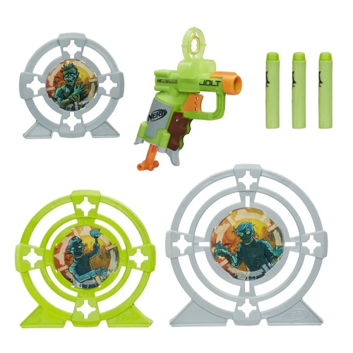 Nerf Zombie Strike Kit de Lancador e Alvos Jolt Hasbro em Promocao na Americanas