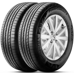 Kit 2 Pneu Continental Aro 14 185/70r14 88h Powercontact 2 Menor preço em Kit 2 Pneu Continental Aro 14 185/70r14 88h Powercontact 2