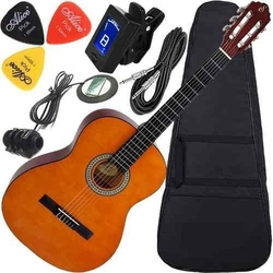 Menor preço em Kit Violão Giannini Eletroacústico Completo S14 Nt C/ Capa
