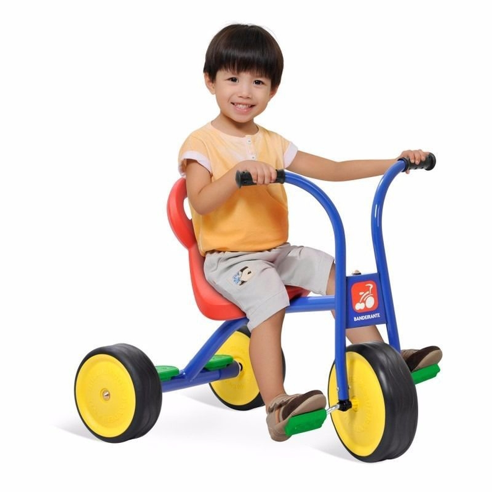 Triciclo Escolar 3 Roda Velotrol Pega Carona Motoca Infantil