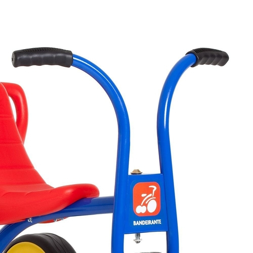 Triciclo Infantil Bandeirante Antigo Carona Até 42kg Escolar