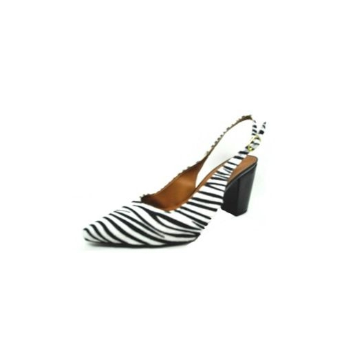 scarpin de zebra