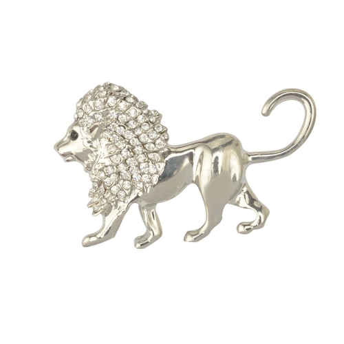 Qual o preço do(a)Cristal Leão Animal Broche Pino Vintage Feminino/masculino Moda Jóias Prata Presente Cristal Leão Animal Broche Pino Vintage Feminino/masculino Moda Jóias Prata Presente