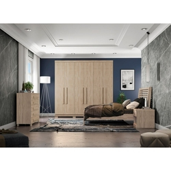 Guarda Roupa Columbia 100% Mdf com 6 Portas Slow Motion Cedro Madeirado - Robel Menor preço em Guarda Roupa Columbia 100% Mdf com 6 Portas Slow Motion Cedro Madeirado - Robel