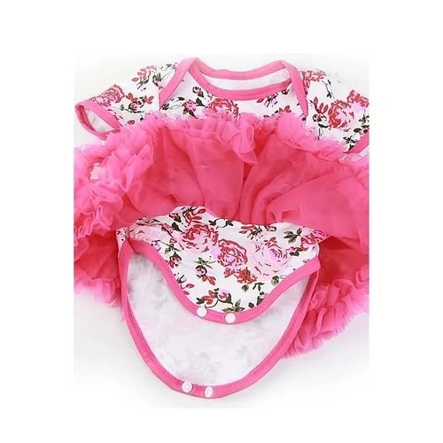 Roupa Para Boneca Bebê Reborn 50 Cm Com Sapato