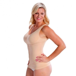 Cinta Camiseta Modeladora Redutora Slim Comfy Bege é boa?