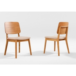 Cadeira Monaco 102 Para Mesa De Jantar Kit C/2 Amendoa Com Tecido Linho Bege Interlar Móveis Menor preço em Cadeira Monaco 102 Para Mesa De Jantar Kit C/2 Amendoa Com Tecido Linho Bege Interlar Móveis