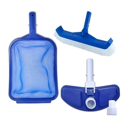 Kit Limpeza Piscina Inflável Intex Aspirador Peneira Escova é boa?