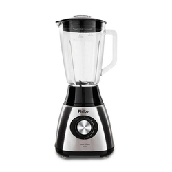 Liquidificador Philco Glass com 4 Velocidades e 800W 103102024 Menor preço em Liquidificador Philco Glass com 4 Velocidades e 800W 103102024