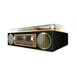 Toca discos Retro Country Bluetooth 10W Leitor de CD USB AM/FM Controle é boa?