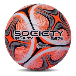 Bola Penalty Society Se7e R1 KO X Grama Sintética Laranja é boa?