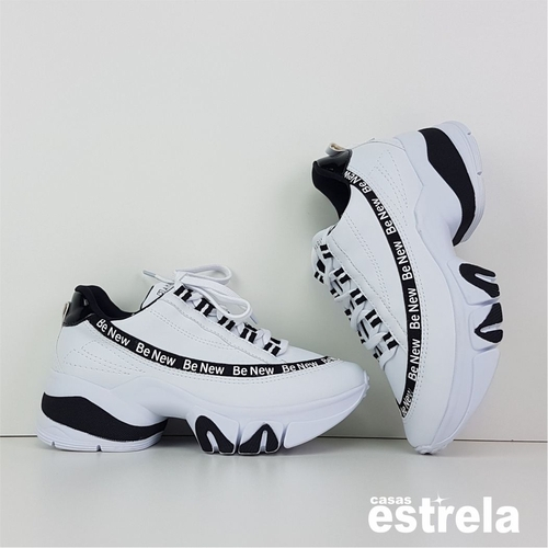 tenis ramarim preto e branco
