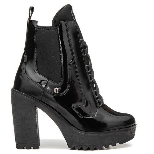 coturno punk feminino