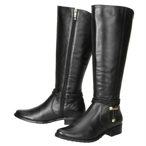 bota feminina cano longo preta
