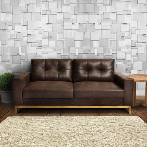Sofa Retratil E Reclinavel 2 Lugares Avalon Marrom Nobuk Hellen