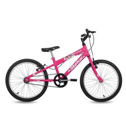 Bicicleta Infantil Aro 20 Status Belíssima - Rosa Menor preço em Bicicleta Infantil Aro 20 Status Belíssima - Rosa