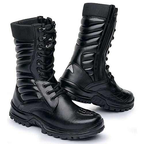 bota coturno tática militar motociclista policia khaata