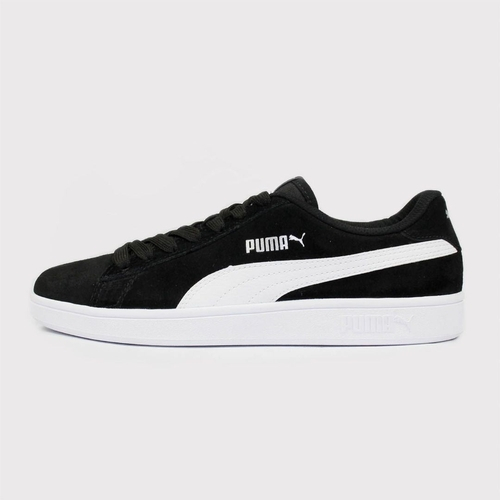 puma smash v2 preto e branco