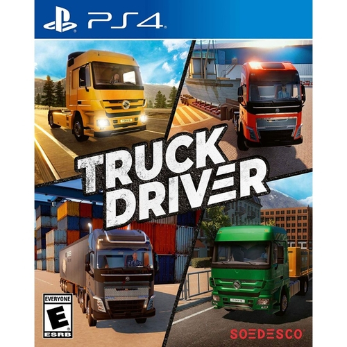 Manopla jogar simulador de caminhao no playstation 4 truck driver