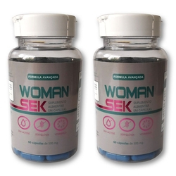 Kit 2 Potes Woman Sek Emagreça Rápido Suplemento Seca Barriga - 60 Capsulas Menor preço em Kit 2 Potes Woman Sek Emagreça Rápido Suplemento Seca Barriga - 60 Capsulas
