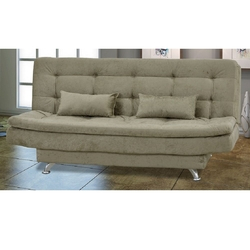 Sofá Cama-Bicama Matrix Salomé Em Tecido Suede Amassado Capuccino é boa?