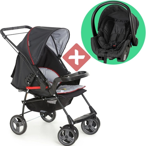 Kit Carrinho De Bebe Galzerano Ate 15kg Passeio Berco Alca Reversivel Milano Preto Bebe Conforto Cocoon Em Promocao Ofertas Na Americanas