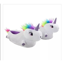 Pantufa Unicórnio Tamanho Único Presente 3D Antiderrapante Menor preço em Pantufa Unicórnio Tamanho Único Presente 3D Antiderrapante