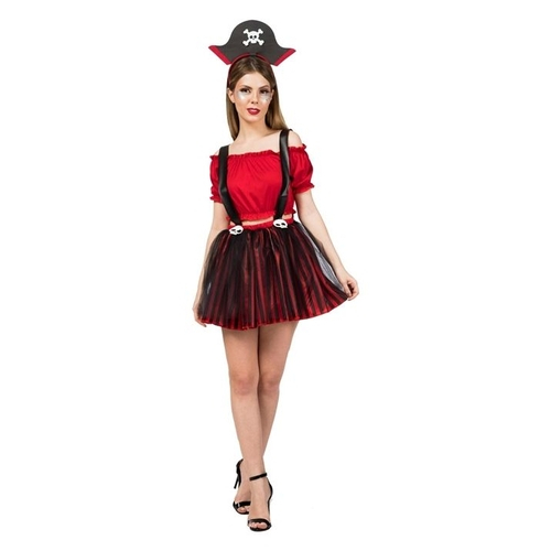 Fantasia Pirata Bucaneiro Masculino Halloween Adulto