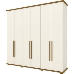 Roupeiro 6 Portas 100% Mdf Atlas Henn Off White/nature é boa?
