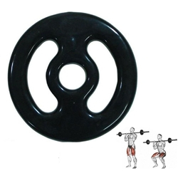 Anilha 10kg Revestida Preta Vazada Peso Academia Musculação Menor preço em Anilha 10kg Revestida Preta Vazada Peso Academia Musculação